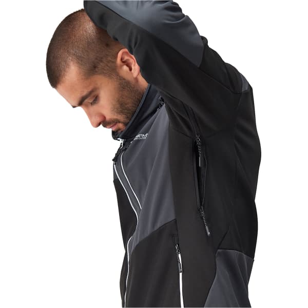 Veste randonnée REGATTA HEWITTS IX BLACK/ASH