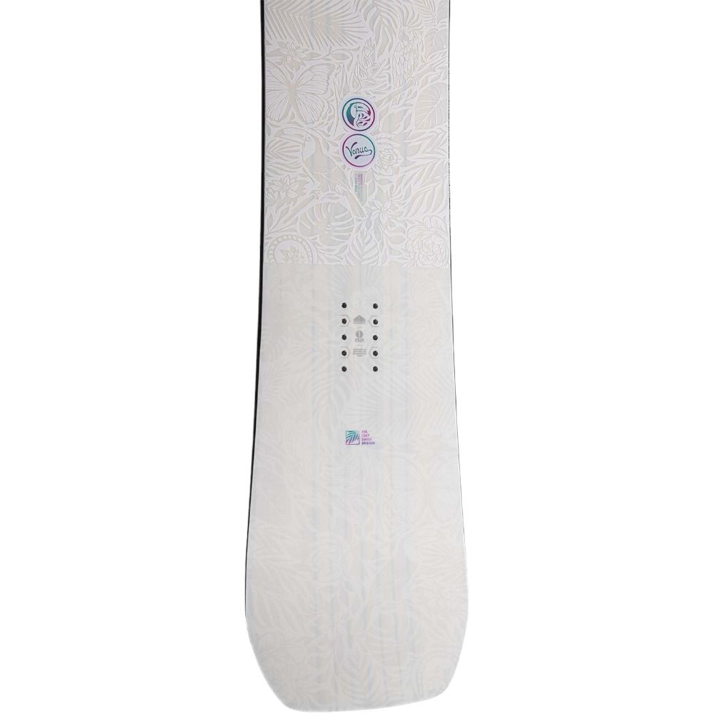 Nidecker VENUS - Snowboard all mountain Femme white/pink/black