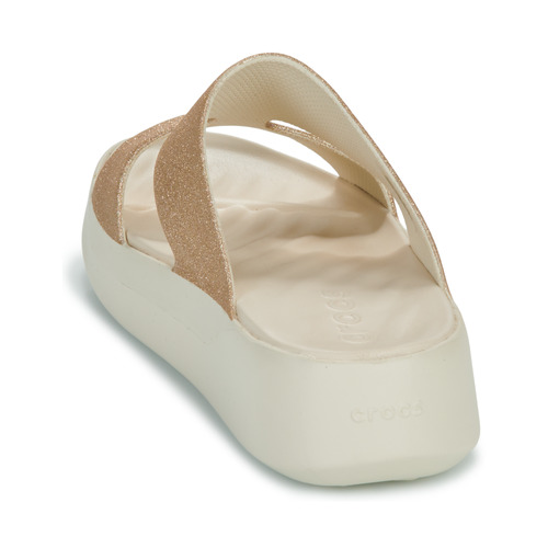 Crocs - Getaway PlatformGlitterH-Strap Beige