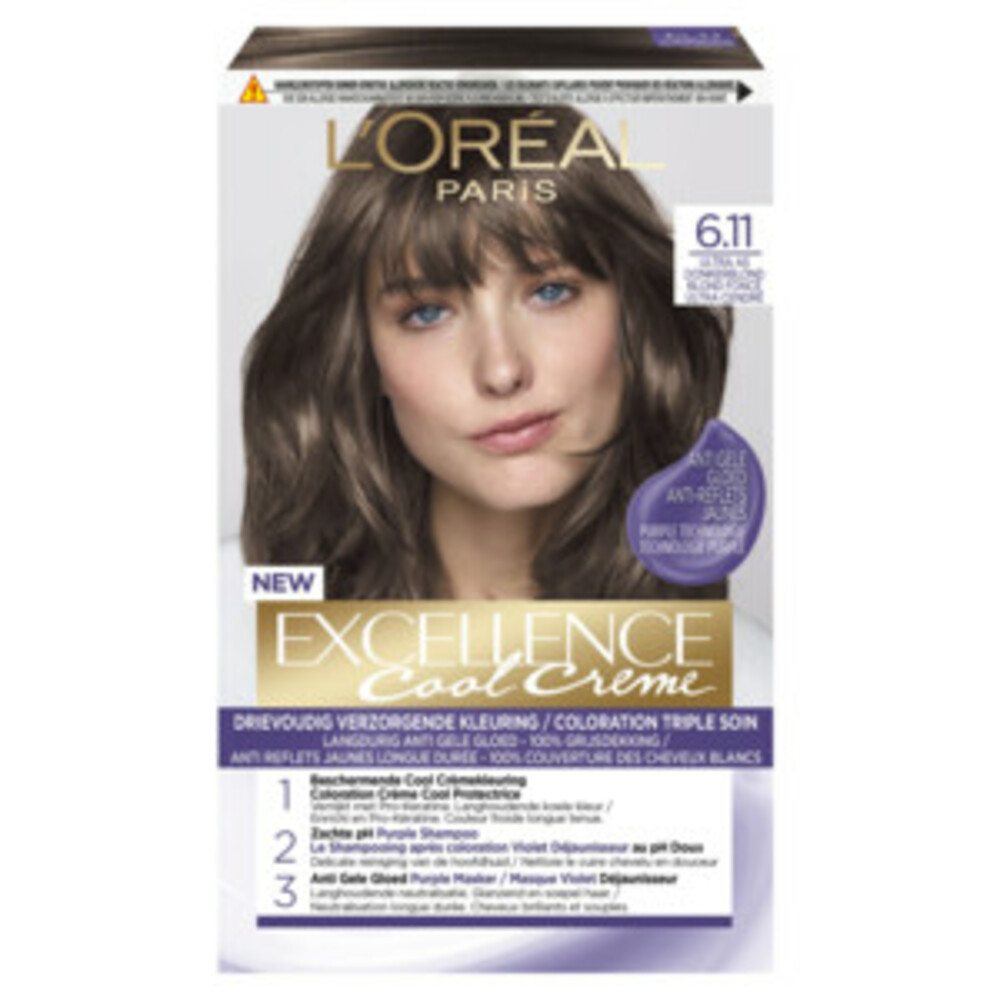 L'Oréal Cool Cream - Donkerblond+ Uitgroeispray Pakket