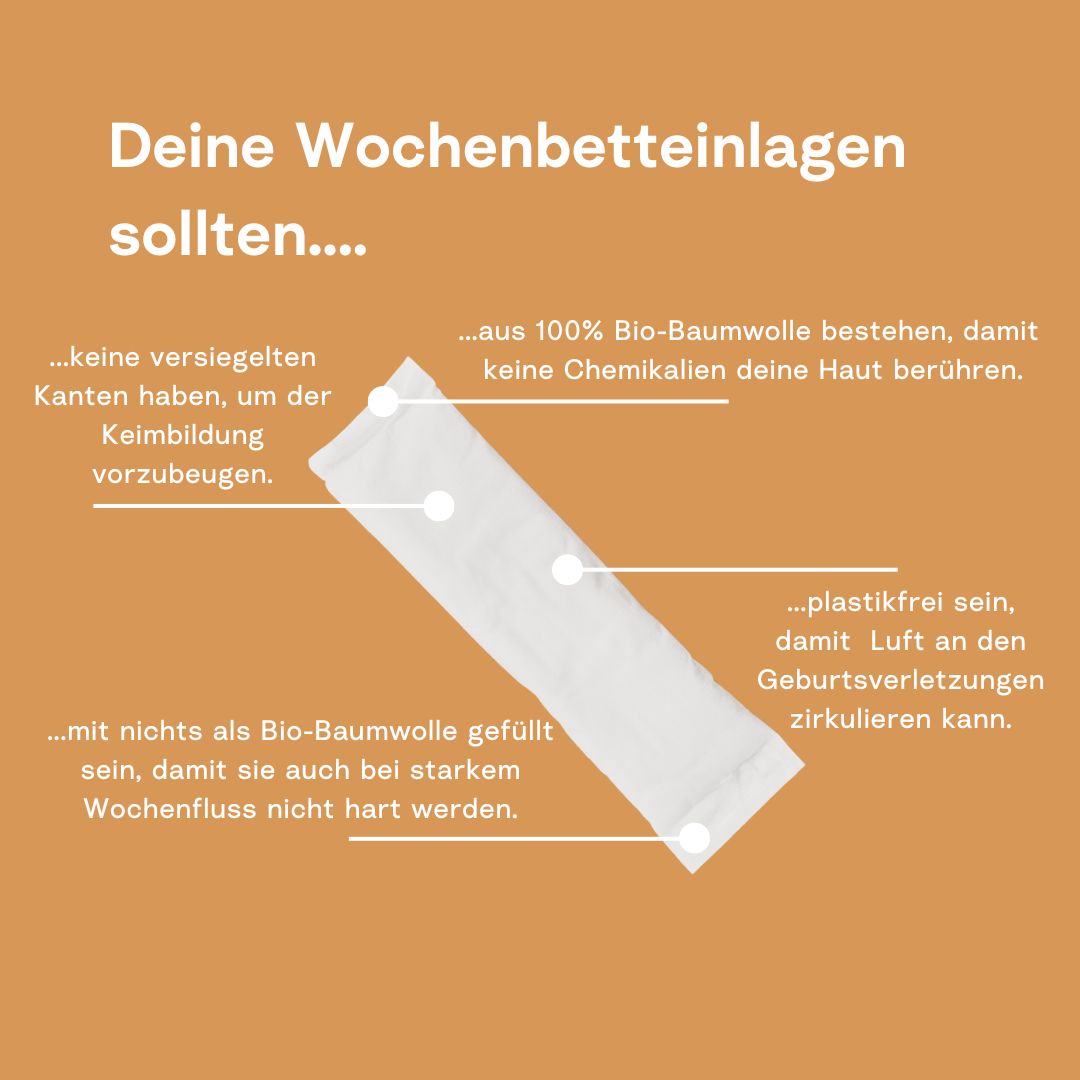 THE WEEKS Bio-Wochenbetteinlagen