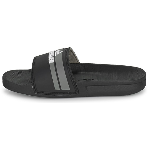 Quiksilver - RIVI SLIDE YOUTH - Noir / Gris