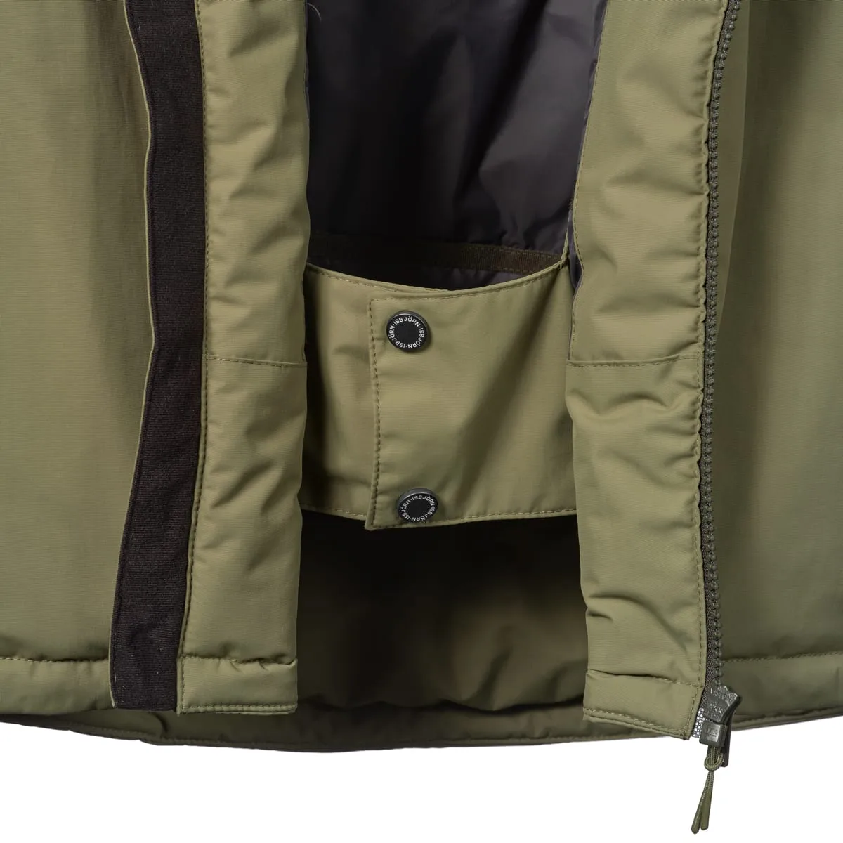 Isbjörn of Sweden Kids' Carving Winter Jacket Moss