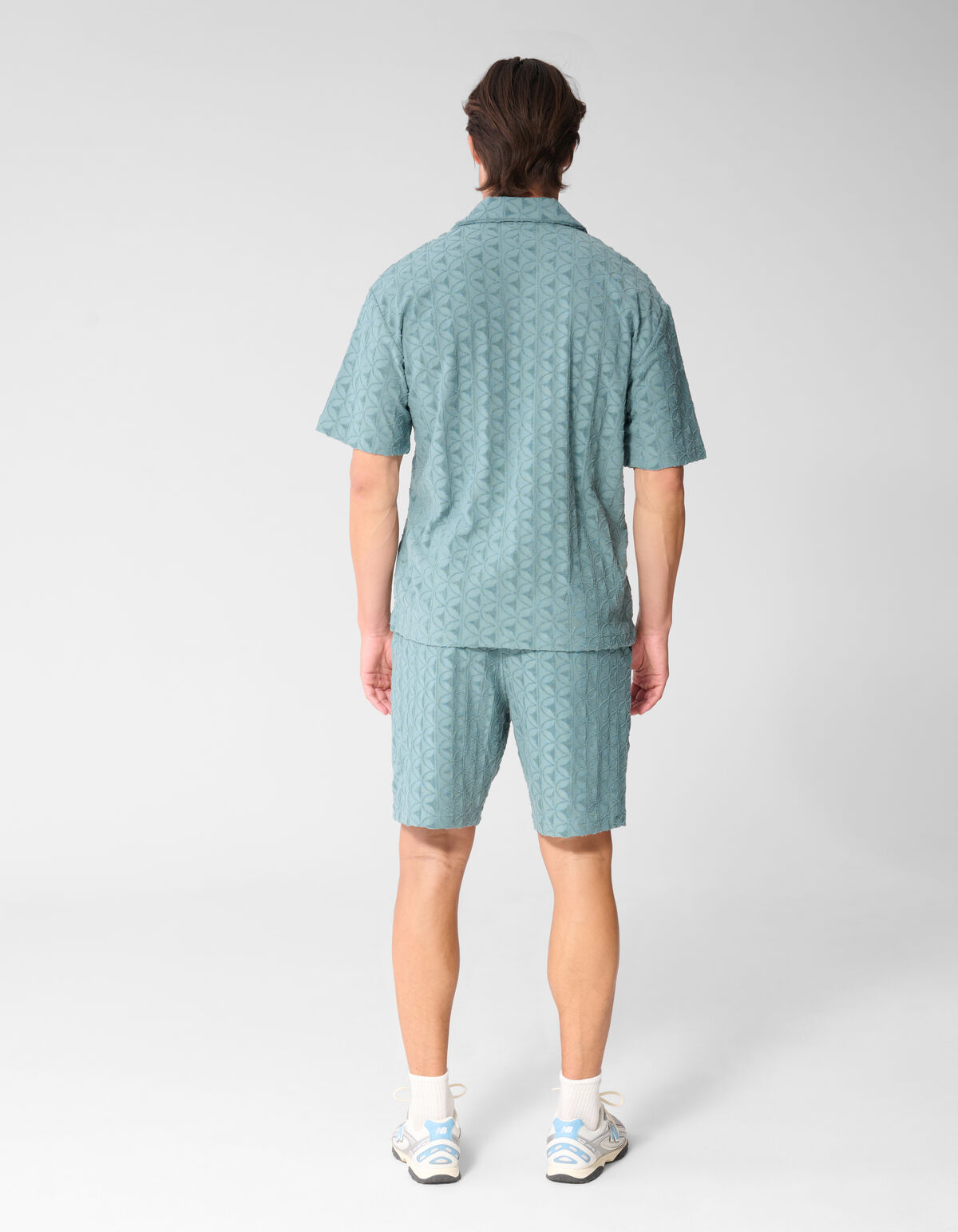 Logo Towelling Short Turquoise