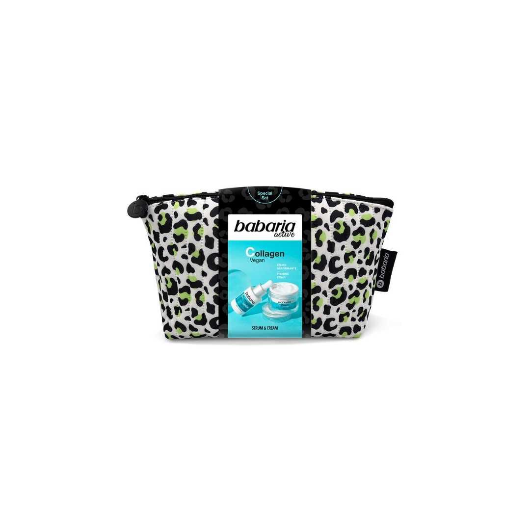 BABARIA  Coffret Necesaire Facial Leopardo Colageno 2025 - 80ml