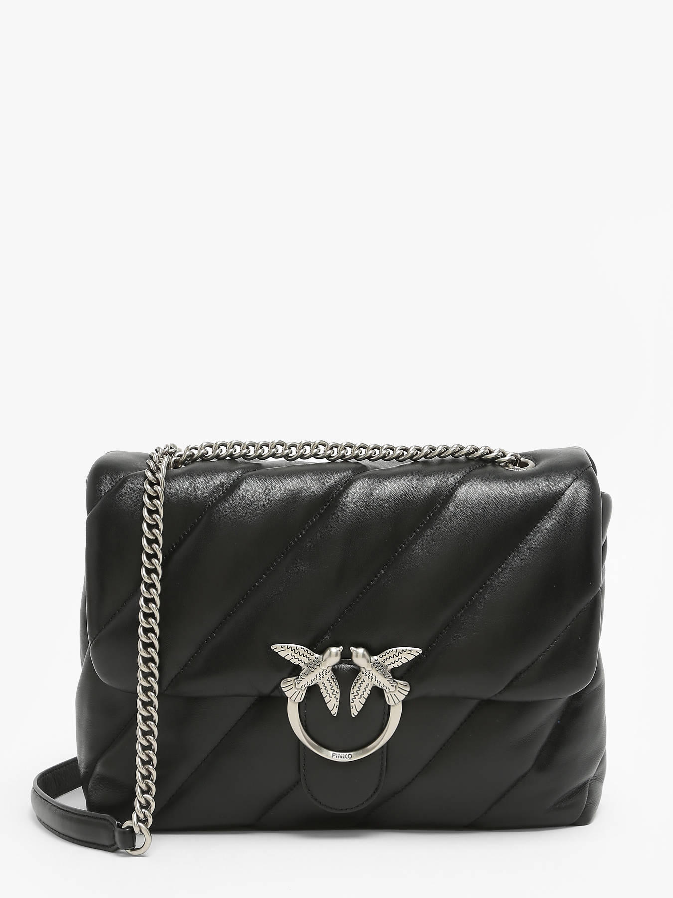 sac port paule Love bag puff cuir PINKO