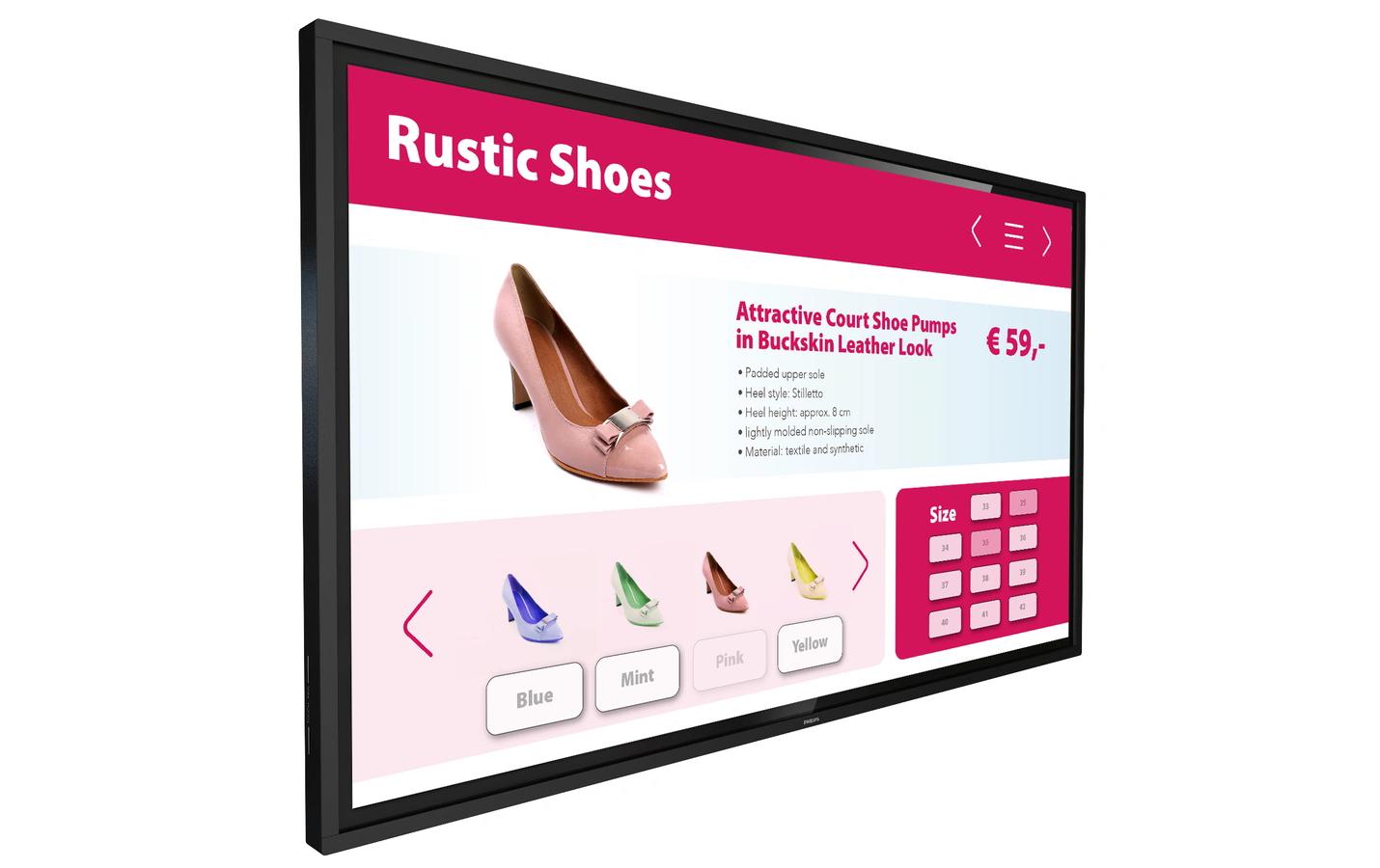 Touch Display T-Line 55BDL3452T/00 Infrarot 55 