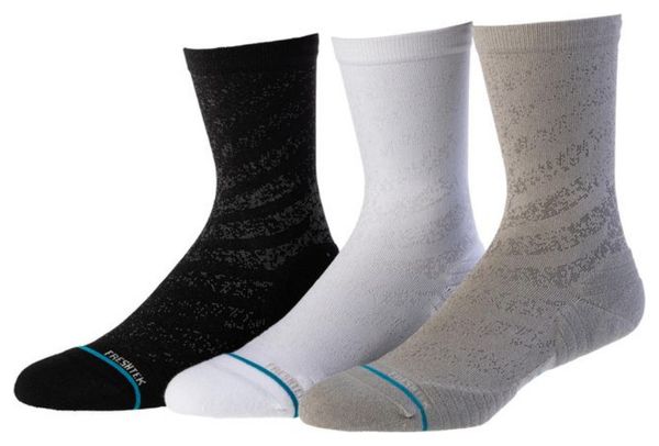 Chaussettes Stance Performance Run Crew Multicolore (Pack De 3 Paires)
