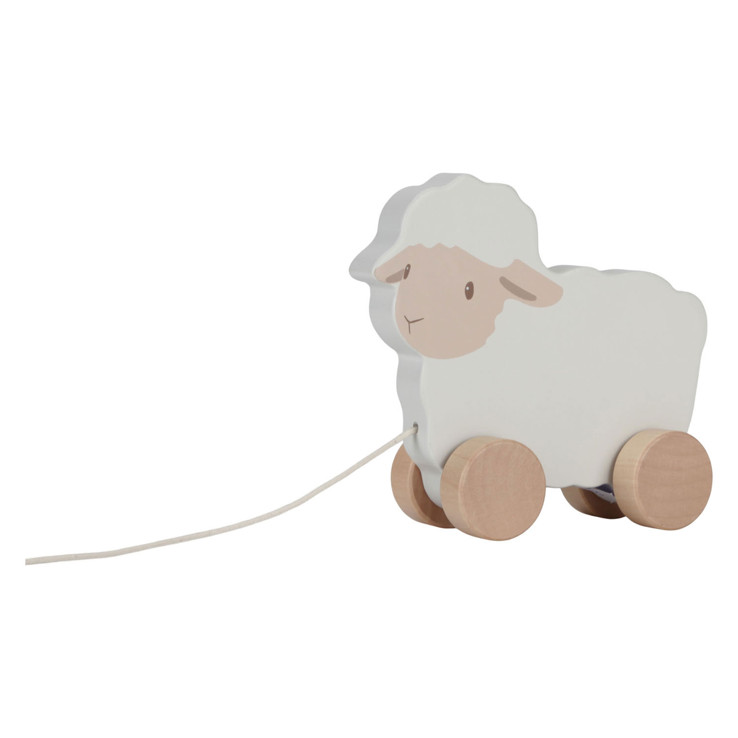 Little Dutch Houten Trekdier Schaap