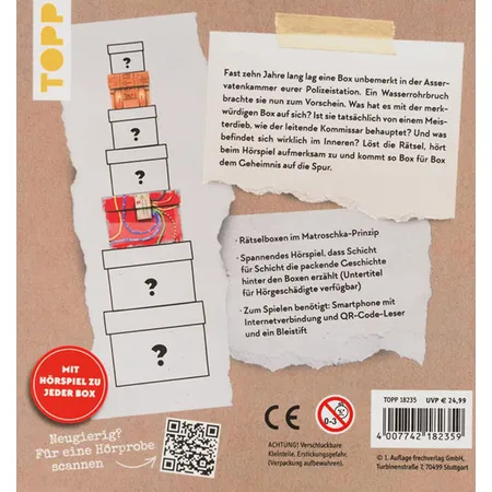 TOPP UNBOXING - DAS GEHEIMNIS DES MEISTERDIEBS, im Matroschka-Prinzip