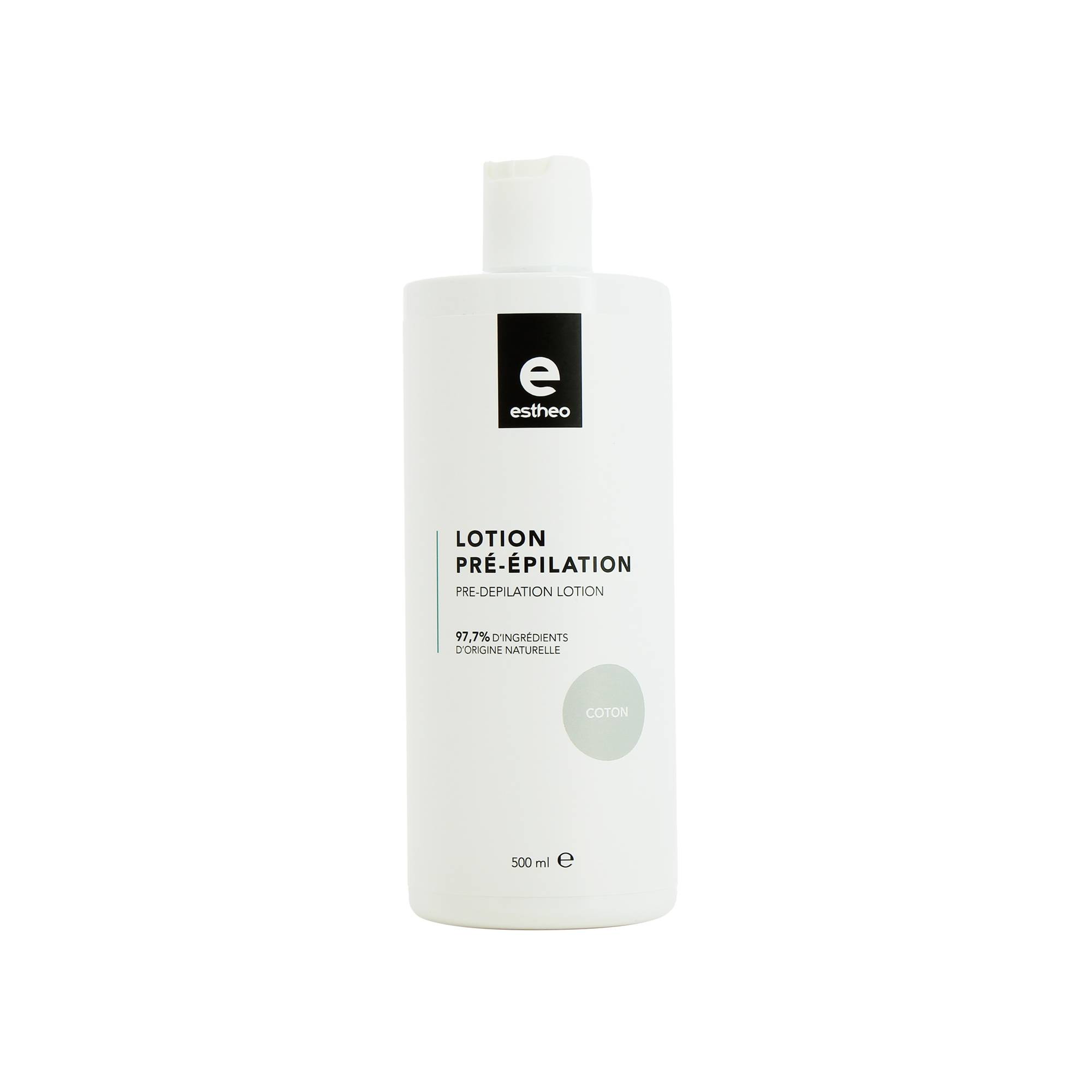 Lotion apaisante pré-épilation aux extraits de Coton / 500ml