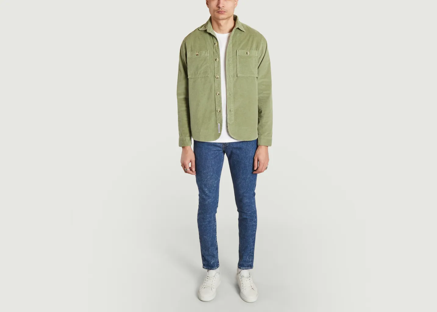 Surchemise en velours Cuisse de Grenouille