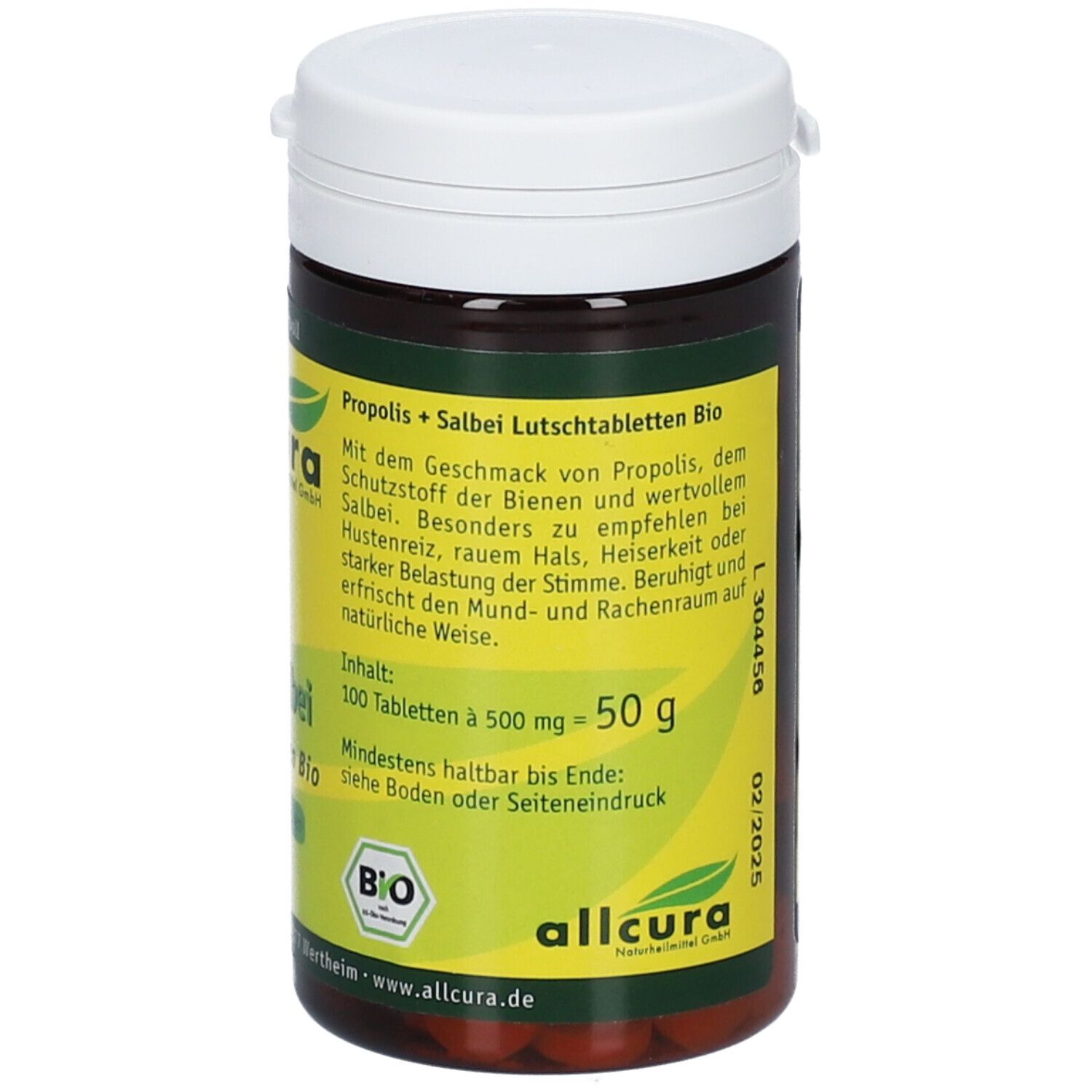 allcura Propolis + Salbei Bio