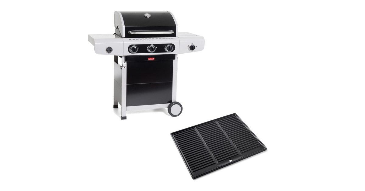 BarbecookSiesta 310 Black Edition gasbarbecue  (Zwart, Incl. planchaplaat)