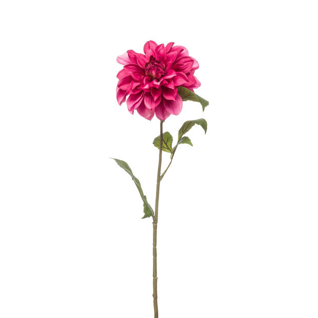 Kunstbloem Dahlia - 72cm - paars