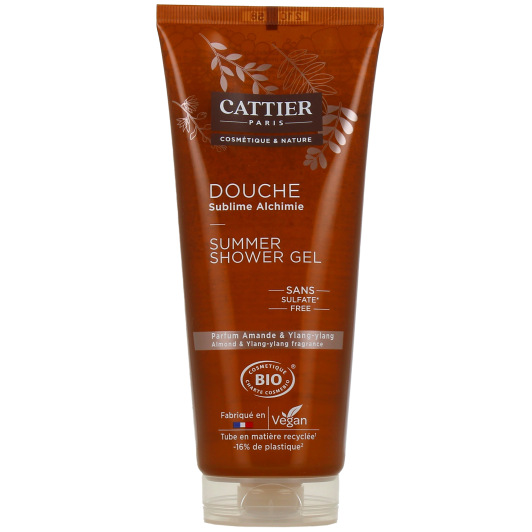 Cattier Gel douche sublime alchimie - Parfum amande ylang