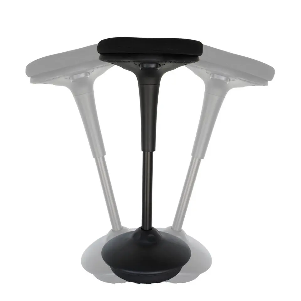 Ergonomische zit-sta kruk / wiebelkruk Base - Zwart