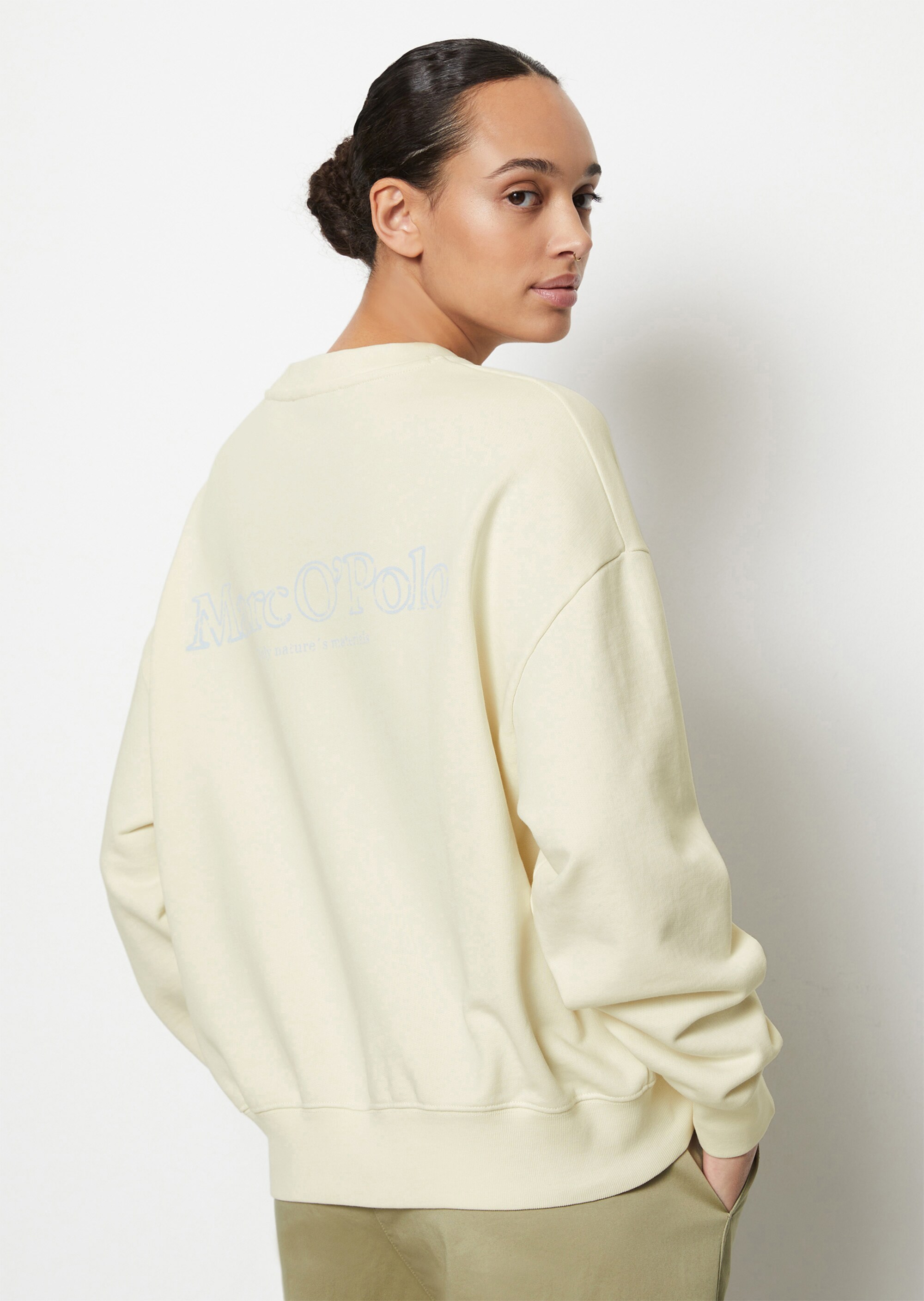 Logo-Sweatshirt looseaus Organic Cotton