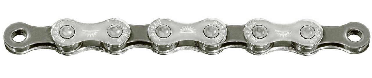 SunRace CN10A 10-fach Kette silber-grau kaufen | Bike-Discount