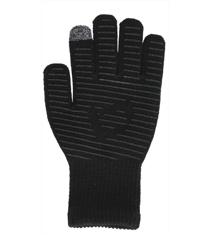 Brabo Wintergloves Plain Black Hockeyhandschoenen