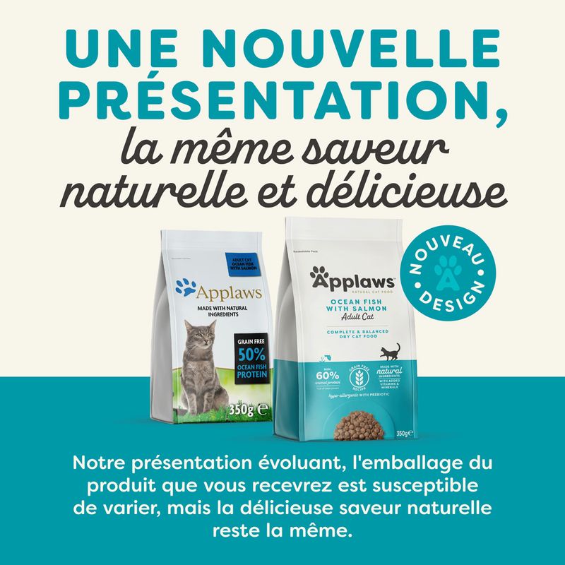 Applaws Adult, poisson de mer, saumon
