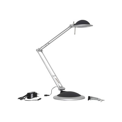 MaulBusiness - Lampe de bureau LED intégré - basse consommation 11W - argent