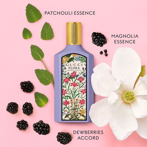 Gucci Flora Gorgeous Magnolia Eau De Parfum, 50 ml