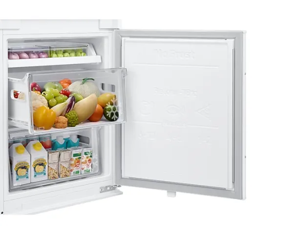 Samsung BRB30705DWW/EF, 298 L, SN-T, 6 kg/24t, D, Frisk zone, aflukke, Hvid