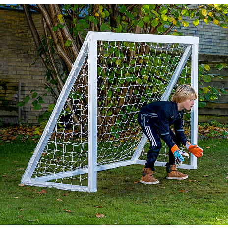 Homegoal Pro Junior fodboldmål - hvid