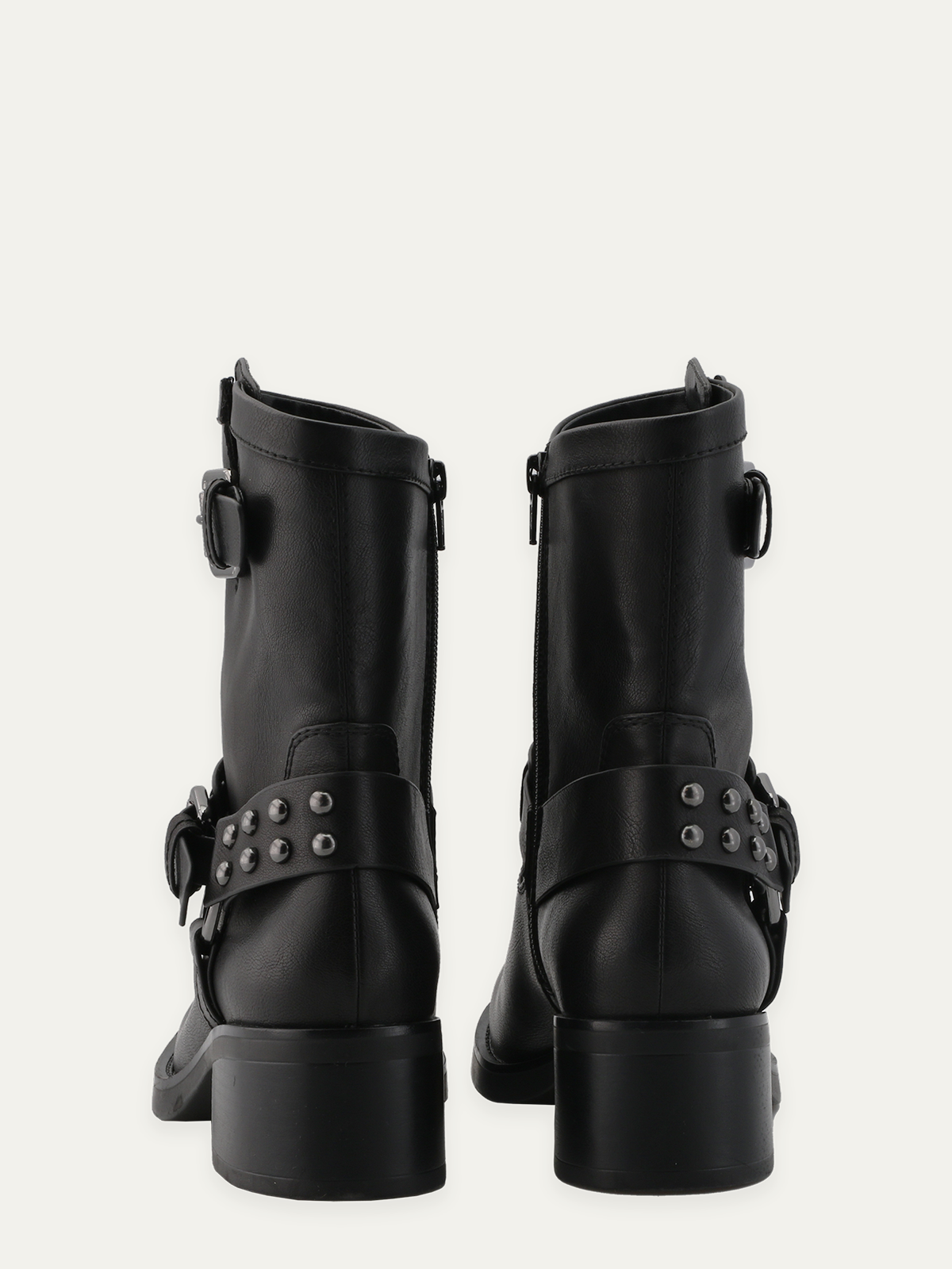 Camperos Low Bikerboot Black - Trapes Sko