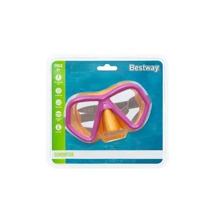 Bestway Taucherbrille Dominator, 3 - 6 Jahre, 1 Stück, 3-fach sortiert