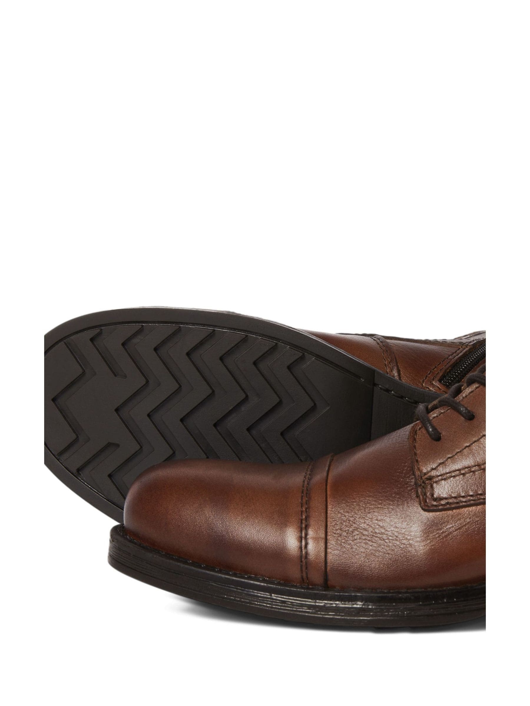 Bruin - JACK & JONES leren laarzen