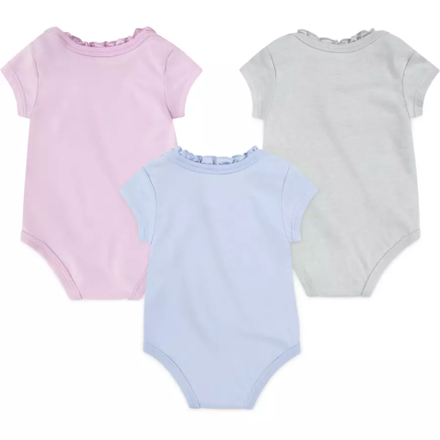 Converse 3er-Pack Bodys lilablaugrau