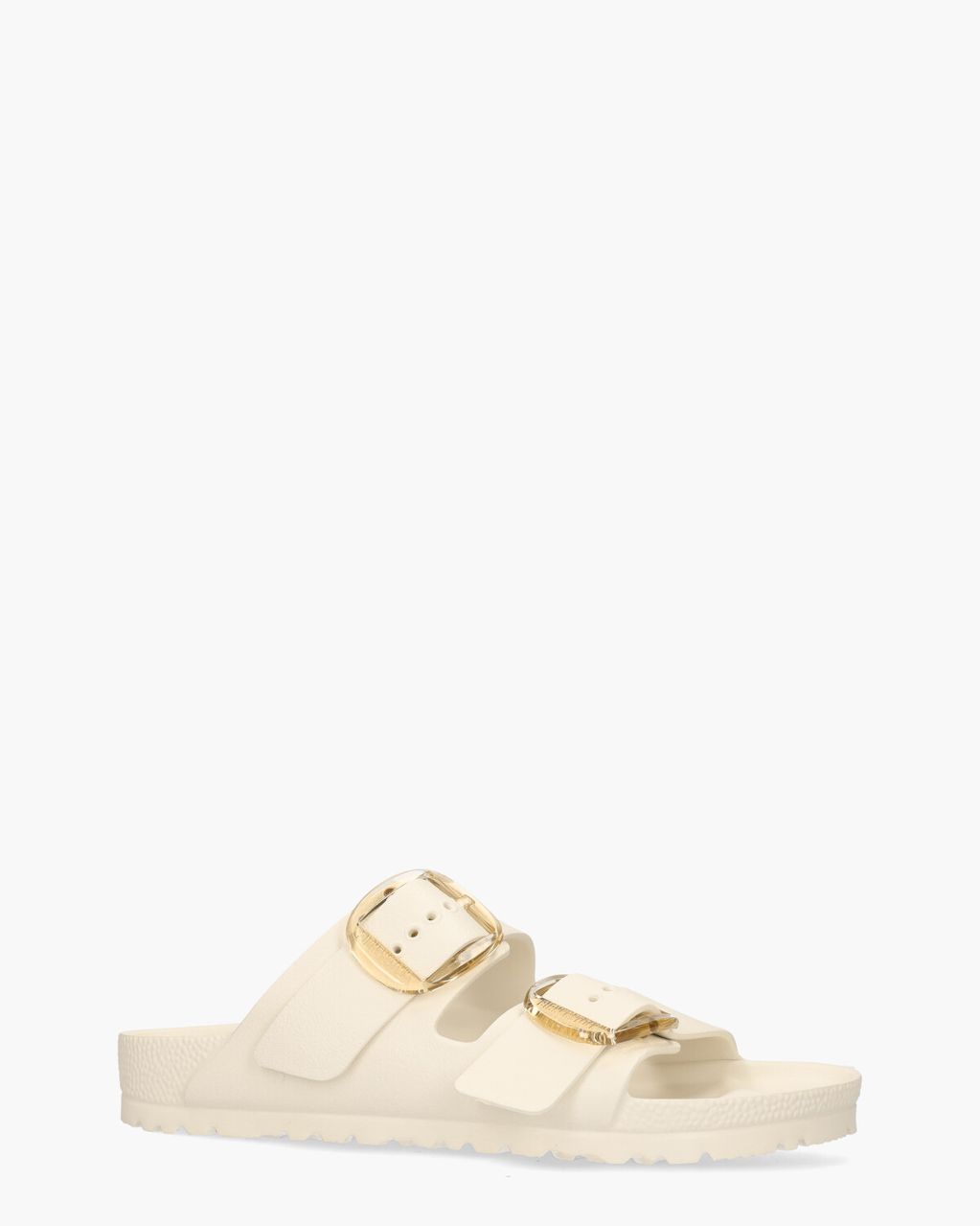 Birkenstock Arizona Big Buckle Off-White Damesslippers