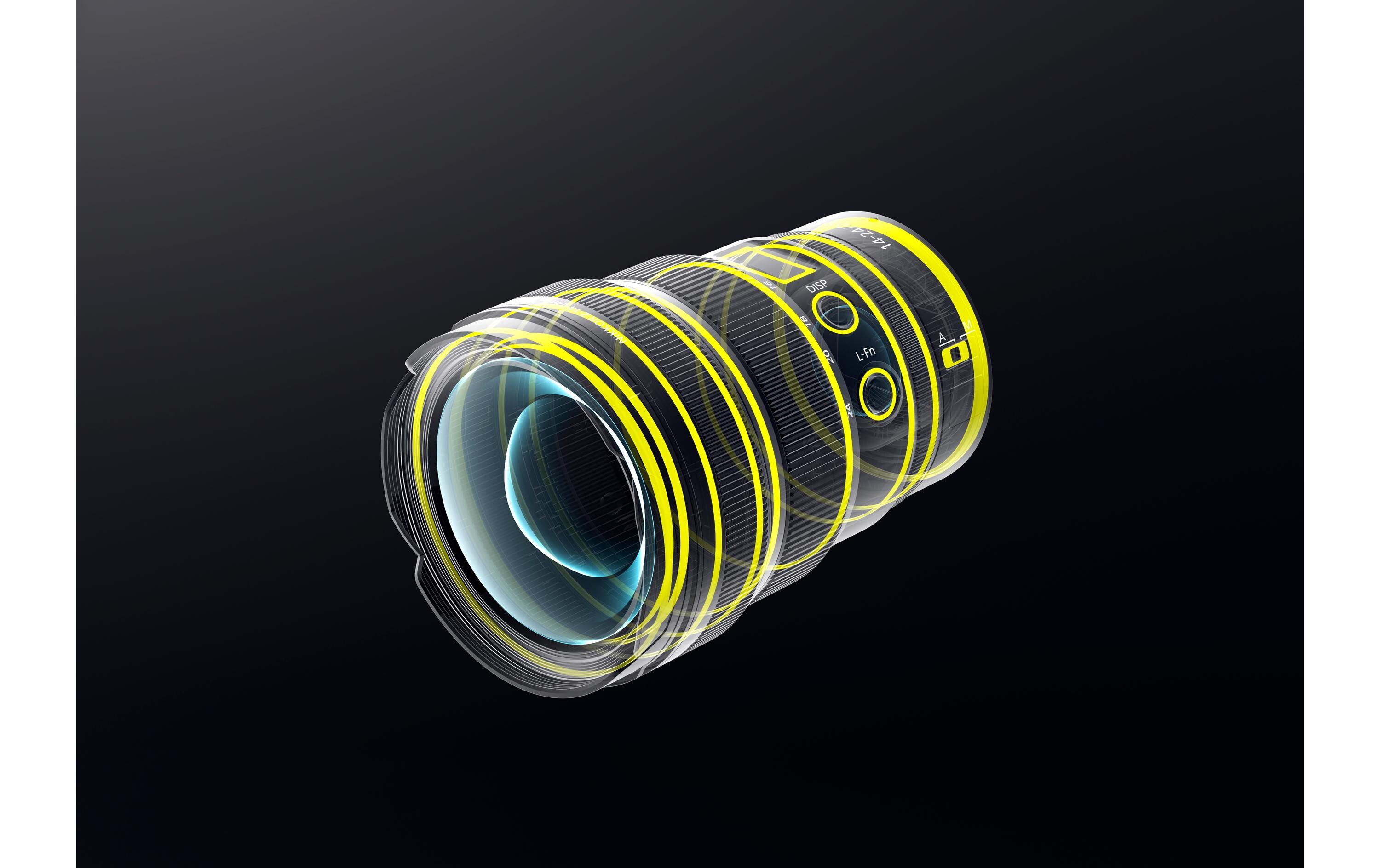 Zoomobjektiv NIKKOR Z 14-24 mm F/2.8 S Nikon Z<br>Professionelles Ultraweitwinkel-Zoomobjektiv für kreative Momente
