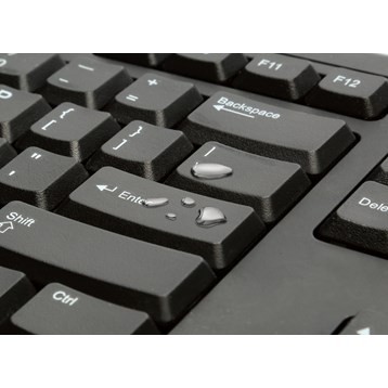Kensington - EQ KB100S PN Tastatur med Ledning (Black)