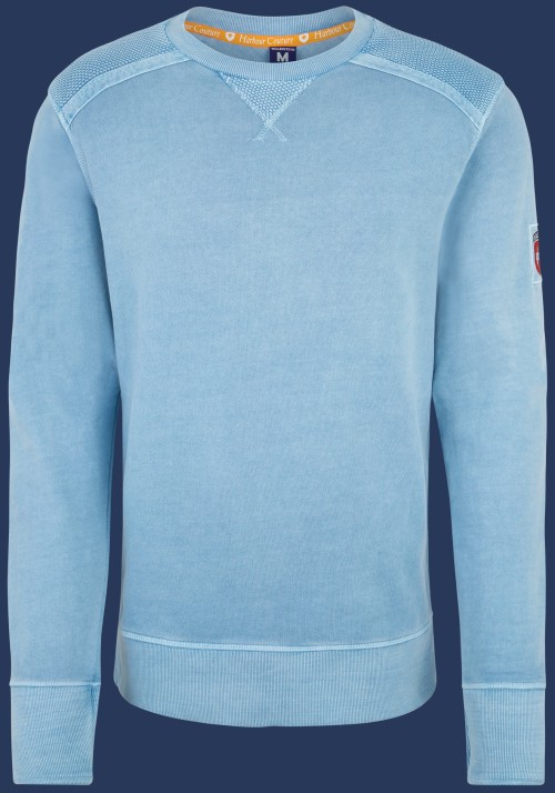 Dockpullover French Terry 400, Lightblue
