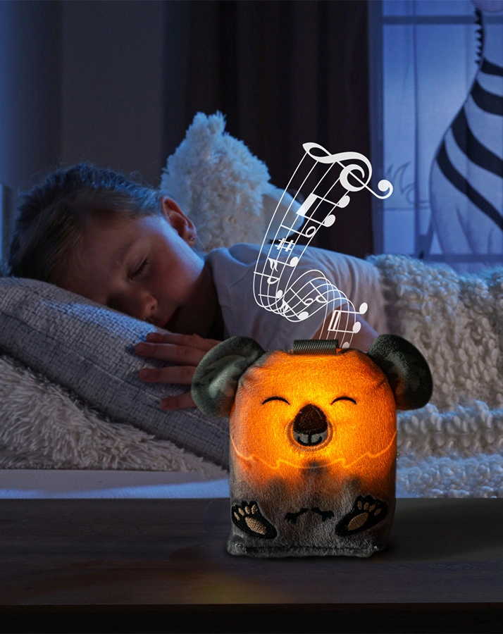 Nachtlicht SLEEPY KOALA in grau