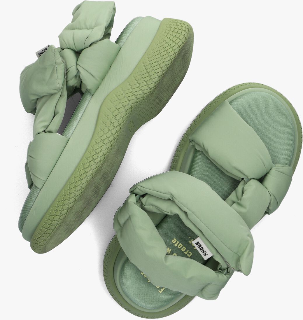 BRONX groene bronx sandalen bru-te 84954