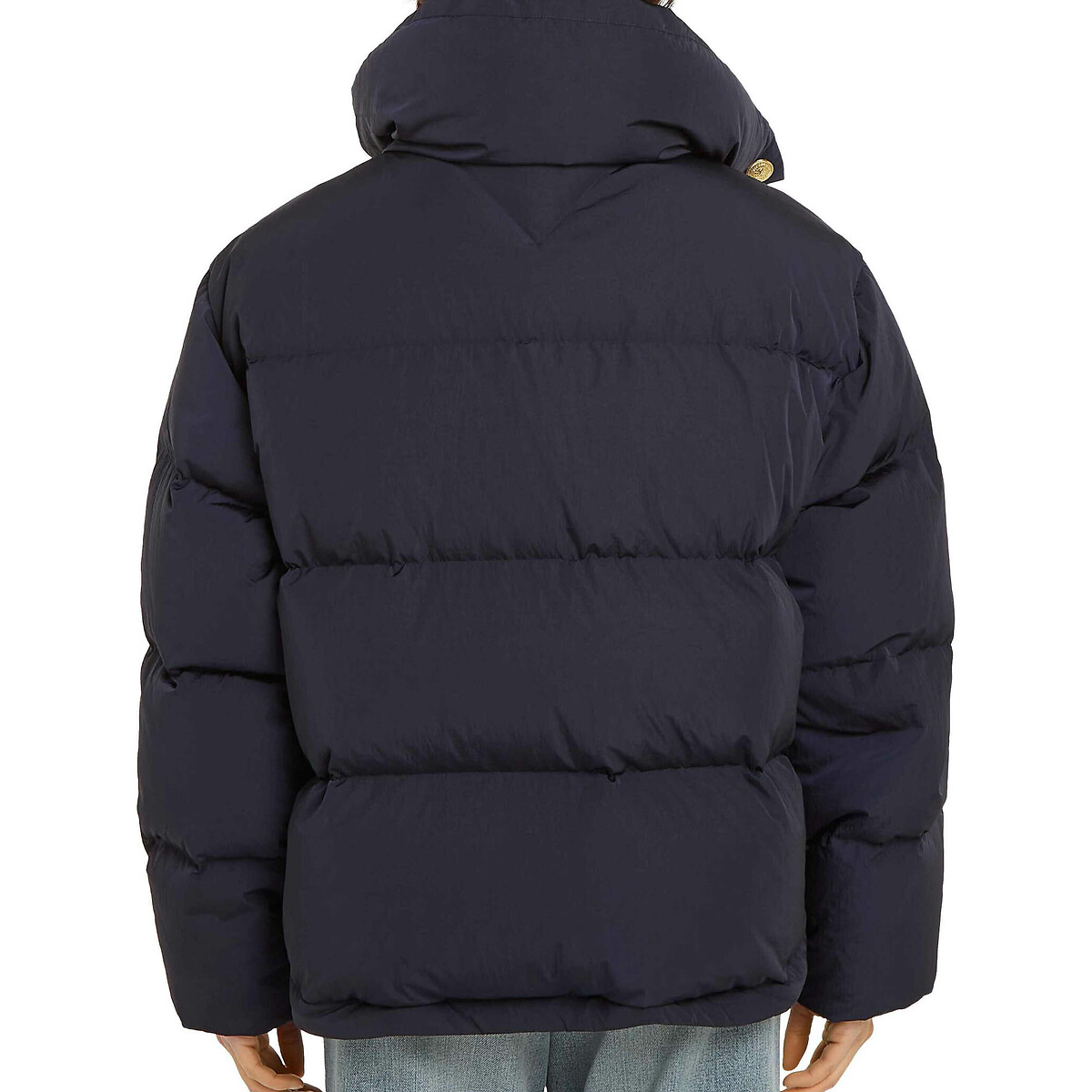 TOMMY HILFIGER<br>Jaqueta de manga comprida com gola alta e enchimento de plumas