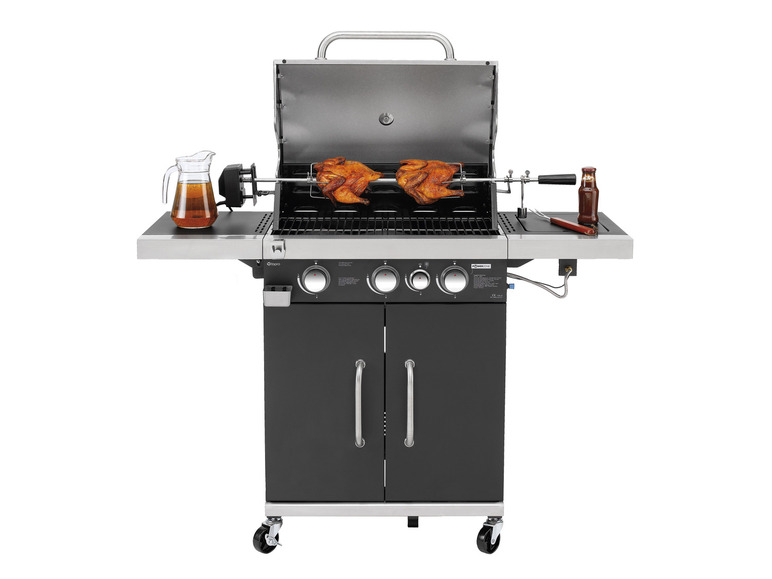 Rotisserie BBQ spiesen set