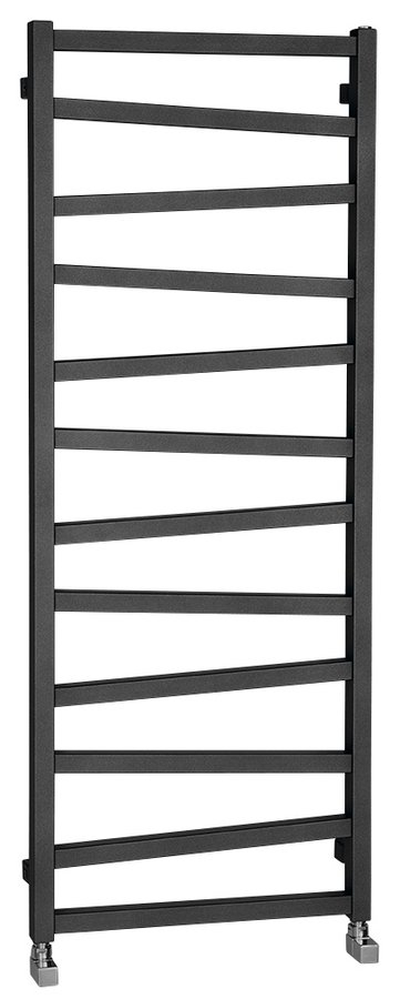 Sapho Zig radiator antraciet 50x133cm 490W