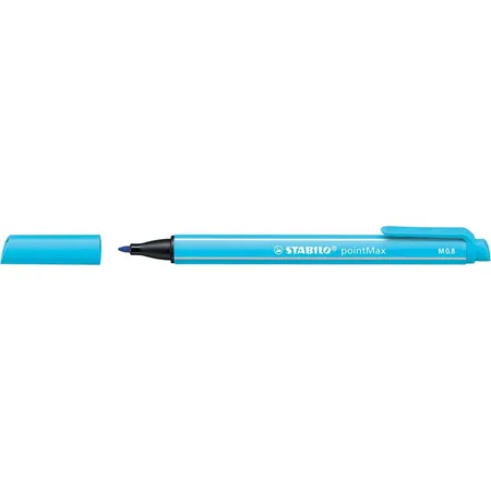 Filzschreiber - STABILO pointMax - Einzelstift - azurblau
