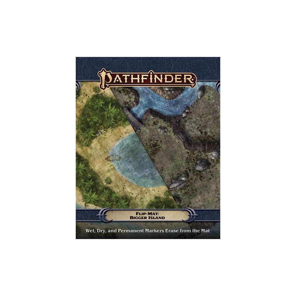 Pathfinder Flip-Mat: Bigger Island