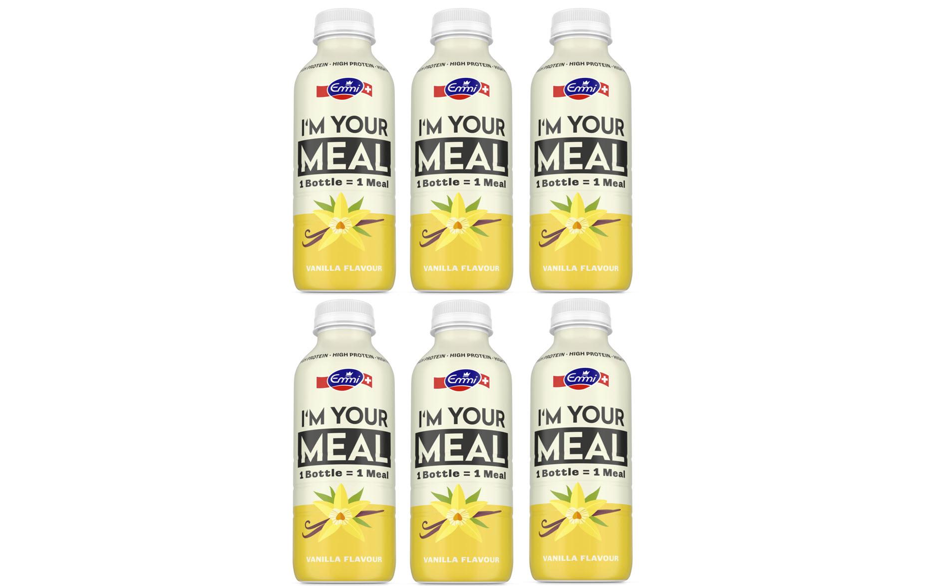 Trinkmahlzeit Vanille 6 x 500 mlMahlzeitenersatz Vanille mit Vitaminen und Mineralstoffen