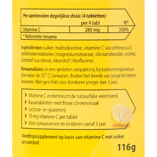 Roter Vitamine C Tabletten Citroensmaak 400ST