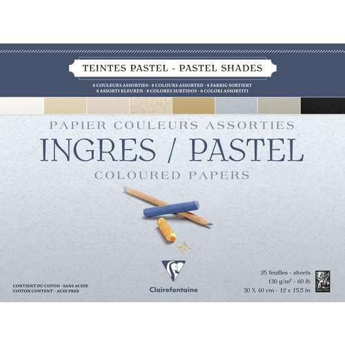 Clairefontaine Ingres Pastellblock