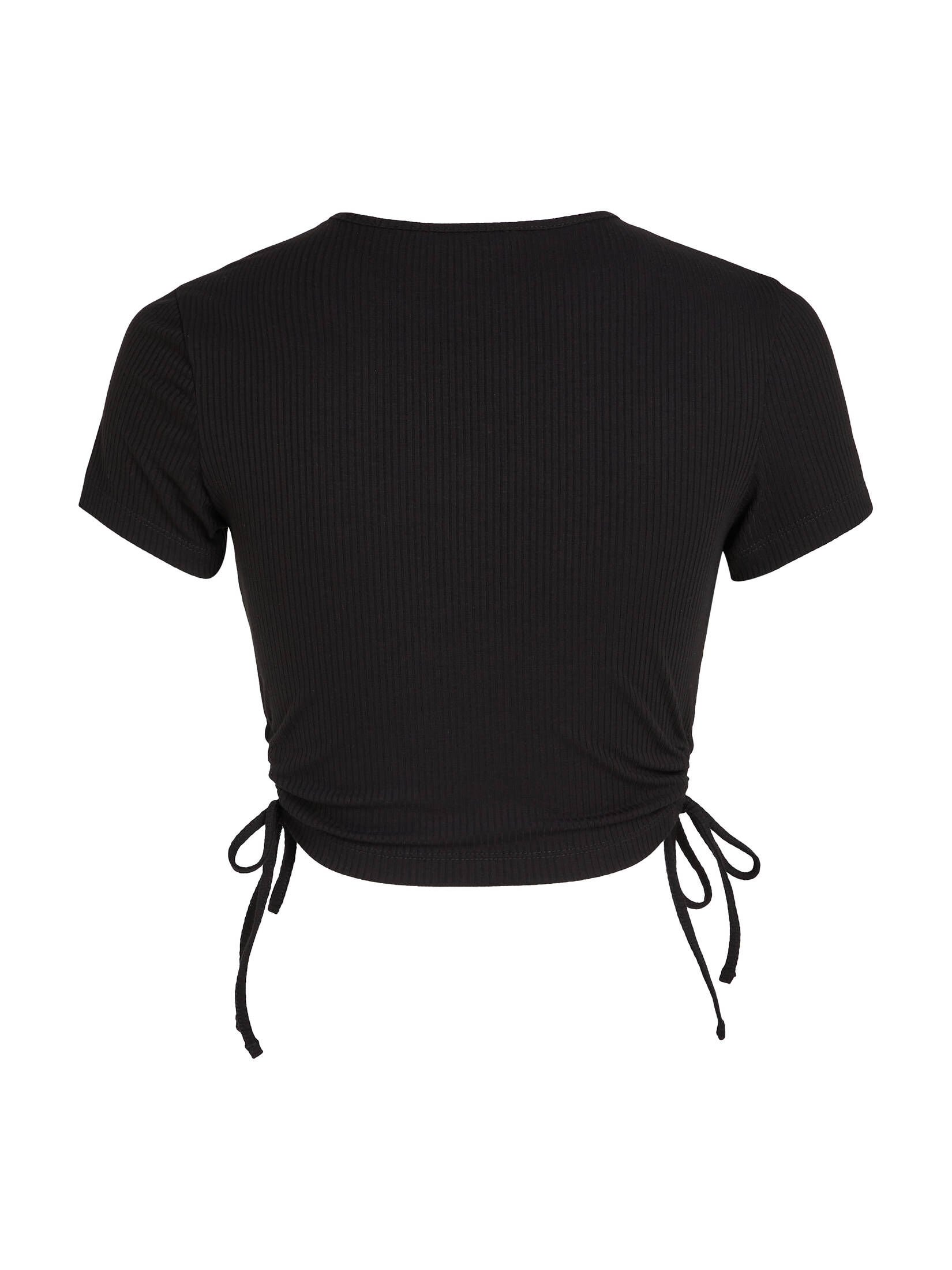 Tommy Jeans| Damen T-Shirt CROPPED RIB TOP