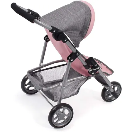Bayer Chic Jogging-Buggy LOLA Melange grau-rosa