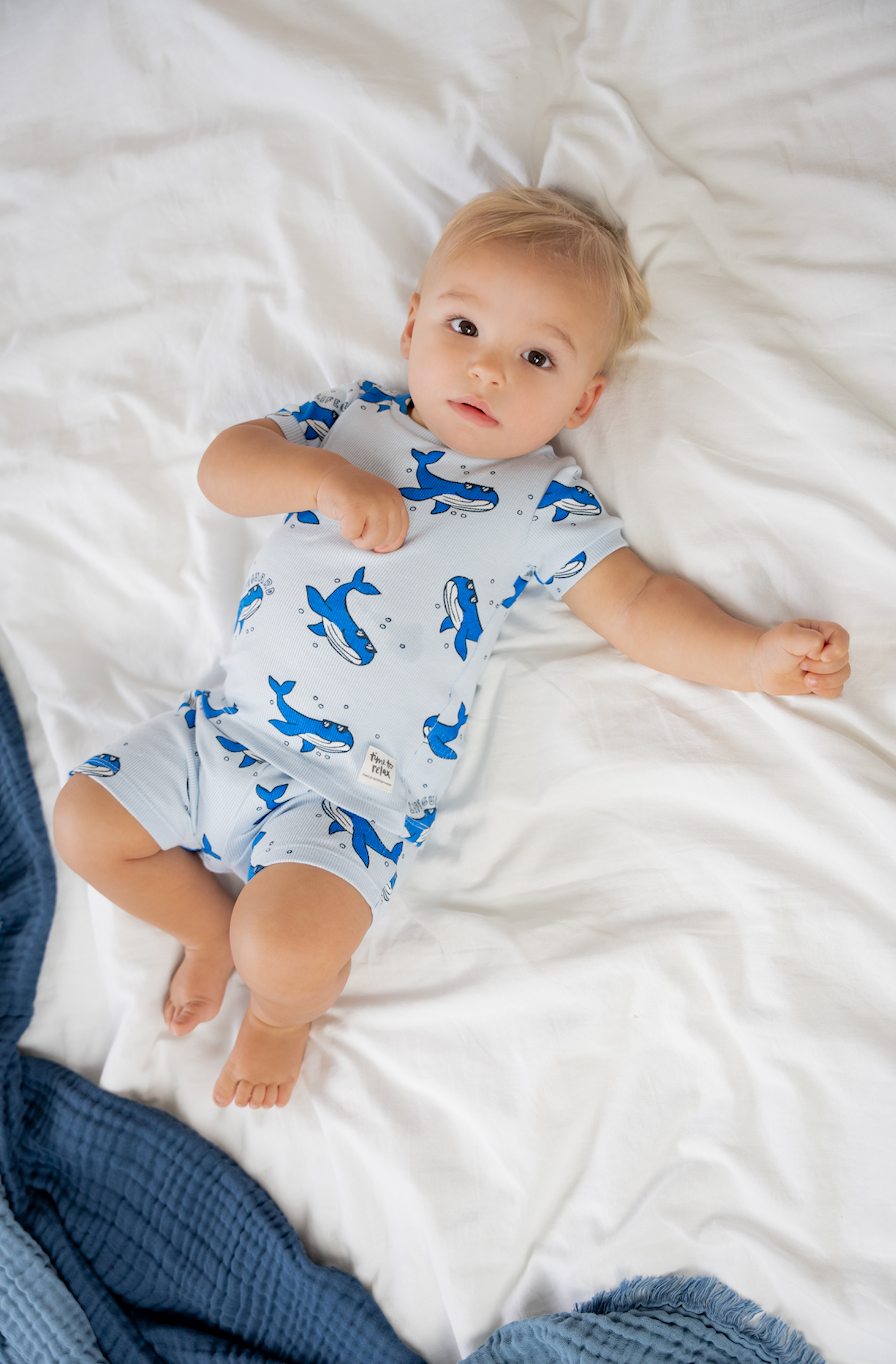 Feetje Feetje shortama Lenny Lifeguard blauw